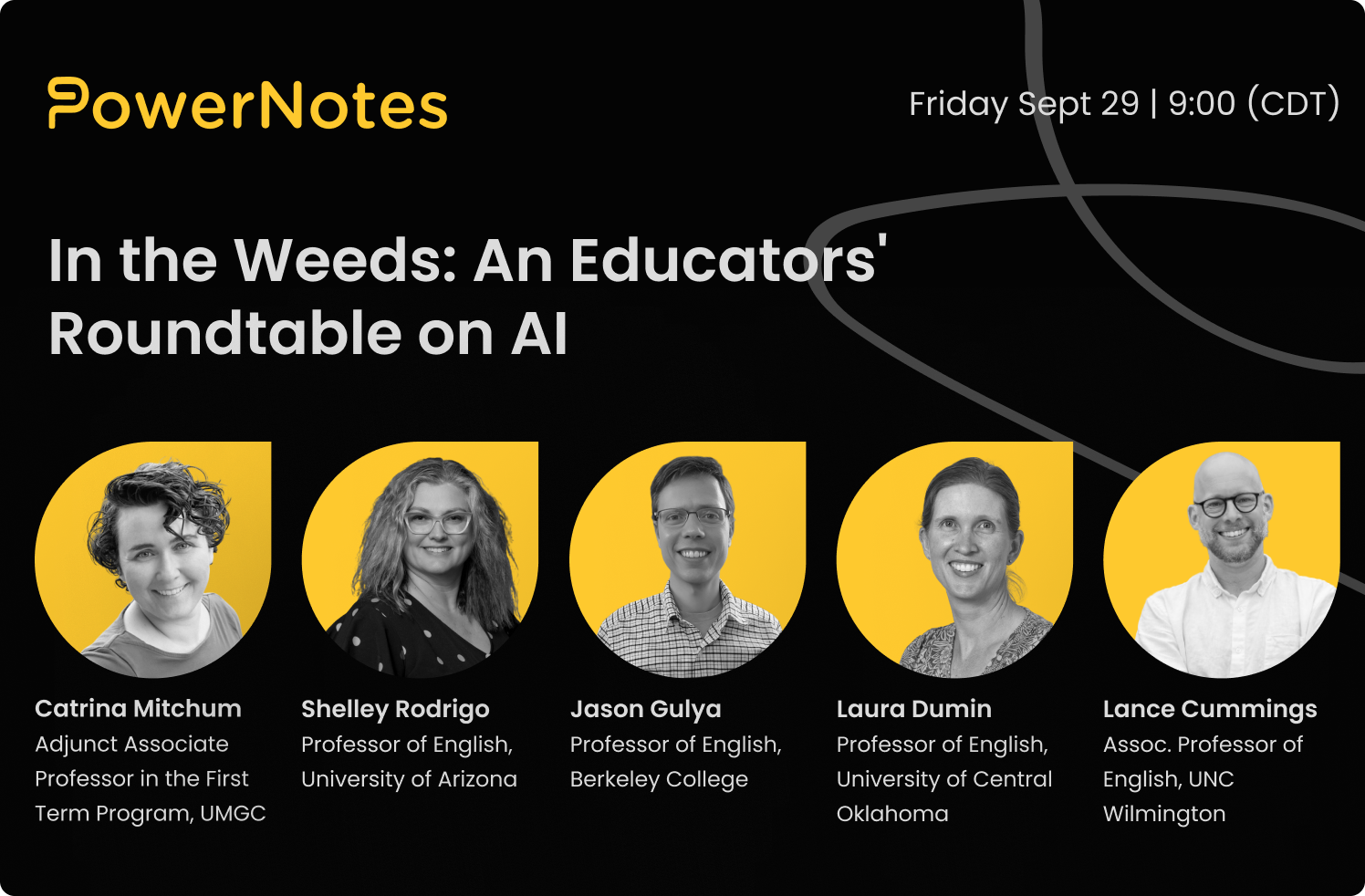 [WEBINAR] Into the Weeds: An Educators' Roundtable on AI