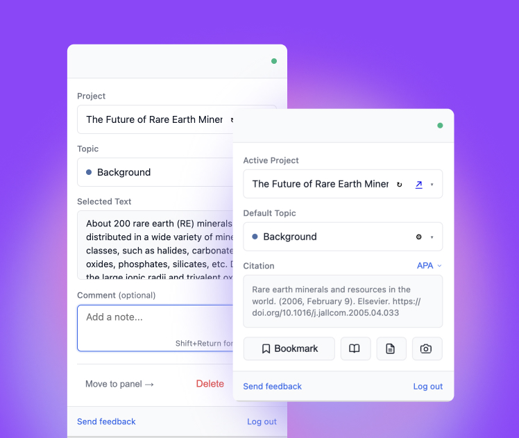 PowerNotes Clipper extension